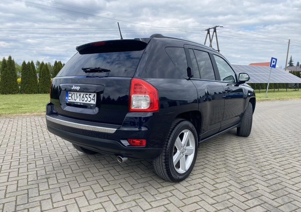 Jeep Compass cena 42900 przebieg: 163000, rok produkcji 2011 z Kutno małe 781